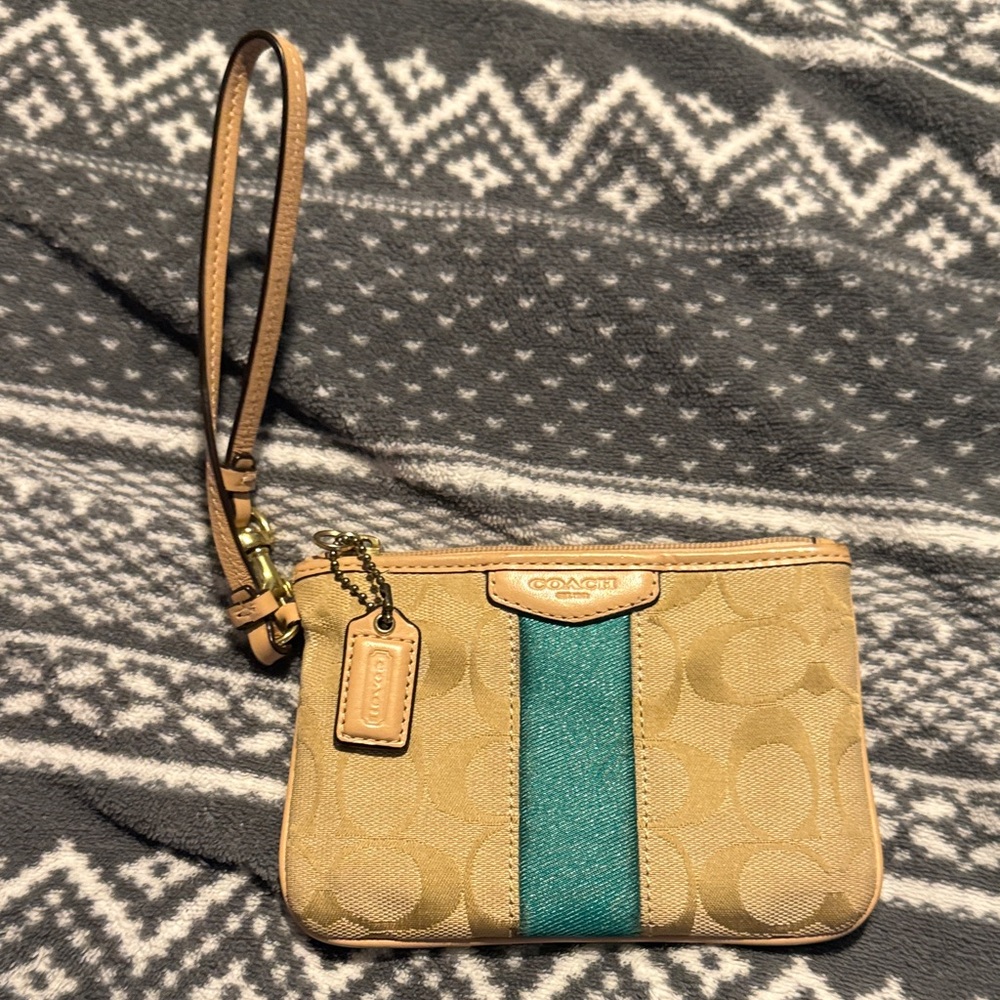 Coach wristlet